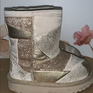 Ugg Classic Short Patchwork Boots